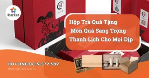 Hộp Trà Quà Tặng Món Quà Sang Trọng Thanh Lịch
