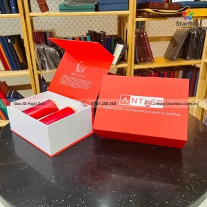 hộp quà tặng đựng ly giữ nhiệt có nam châm