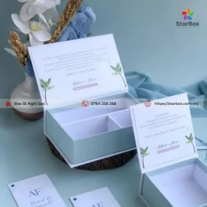 hộp quà tặng có dây thun