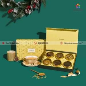 hộp quà tặng đựng trà thảo mộc