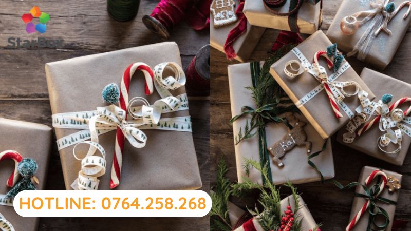 Lý do nên tự gói hộp quà noel