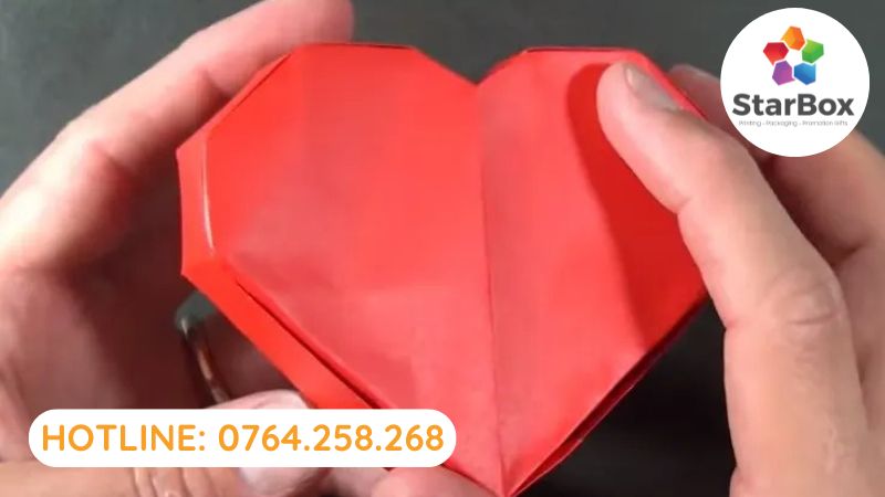 Những mẹo gấp hình trái tim